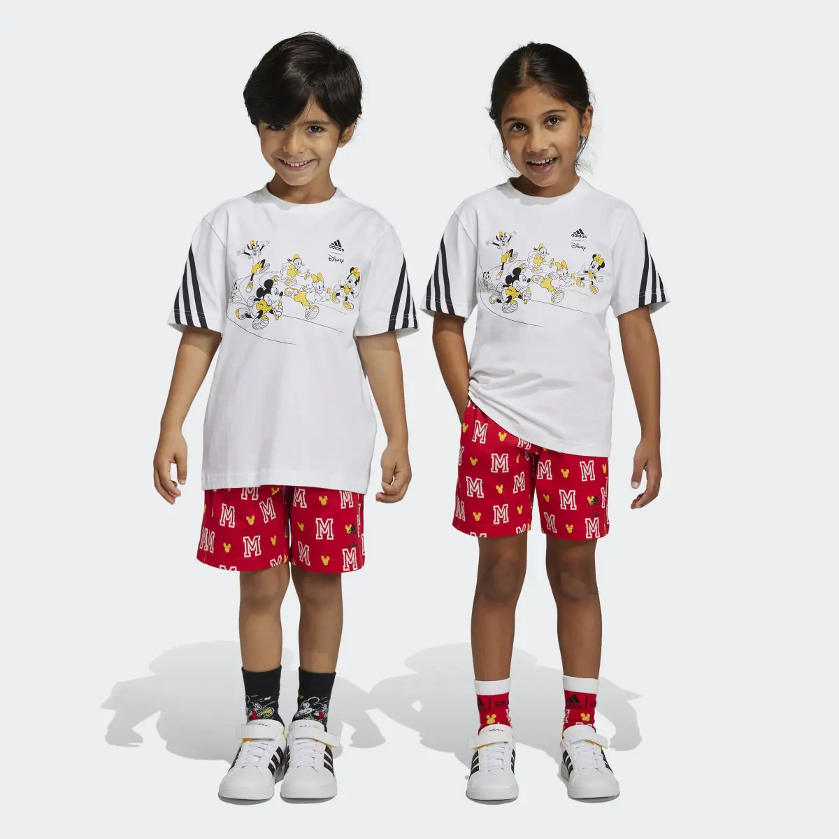 Adidas x Disney Mickey Mouse Tee Set. 1