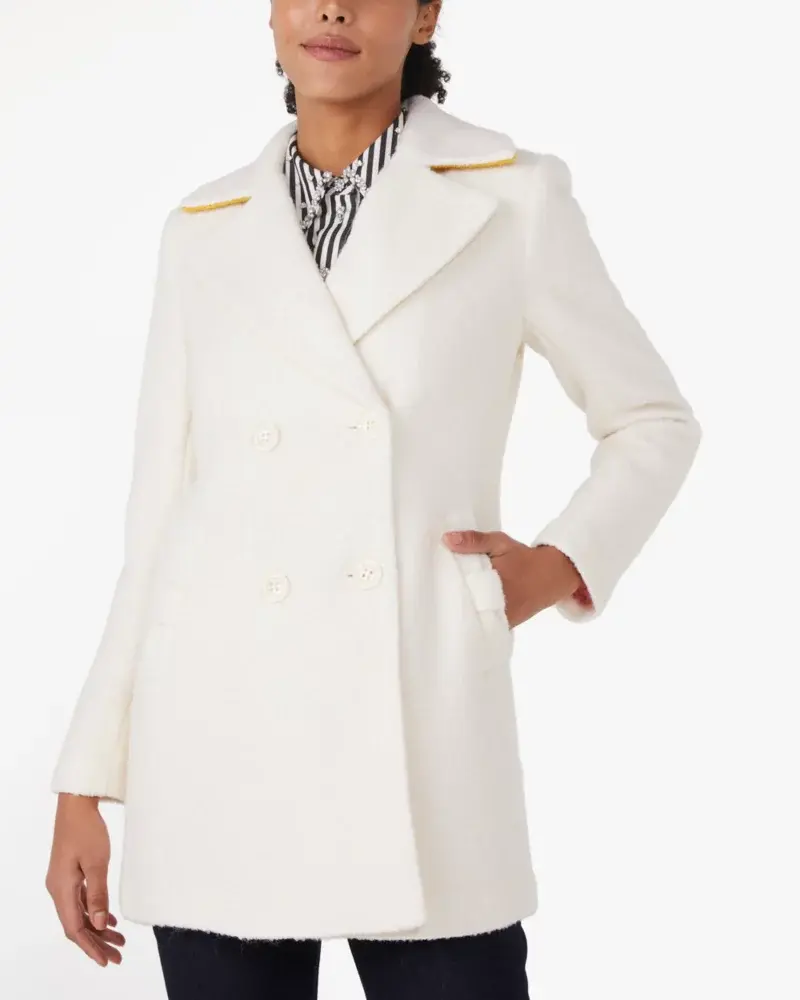 Kate Spade Double Breasted Wool Jacket. 1