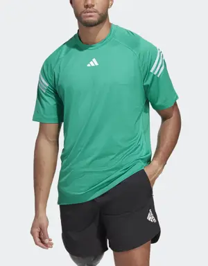 Adidas T-shirt da allenamento Train Icons 3-Stripes