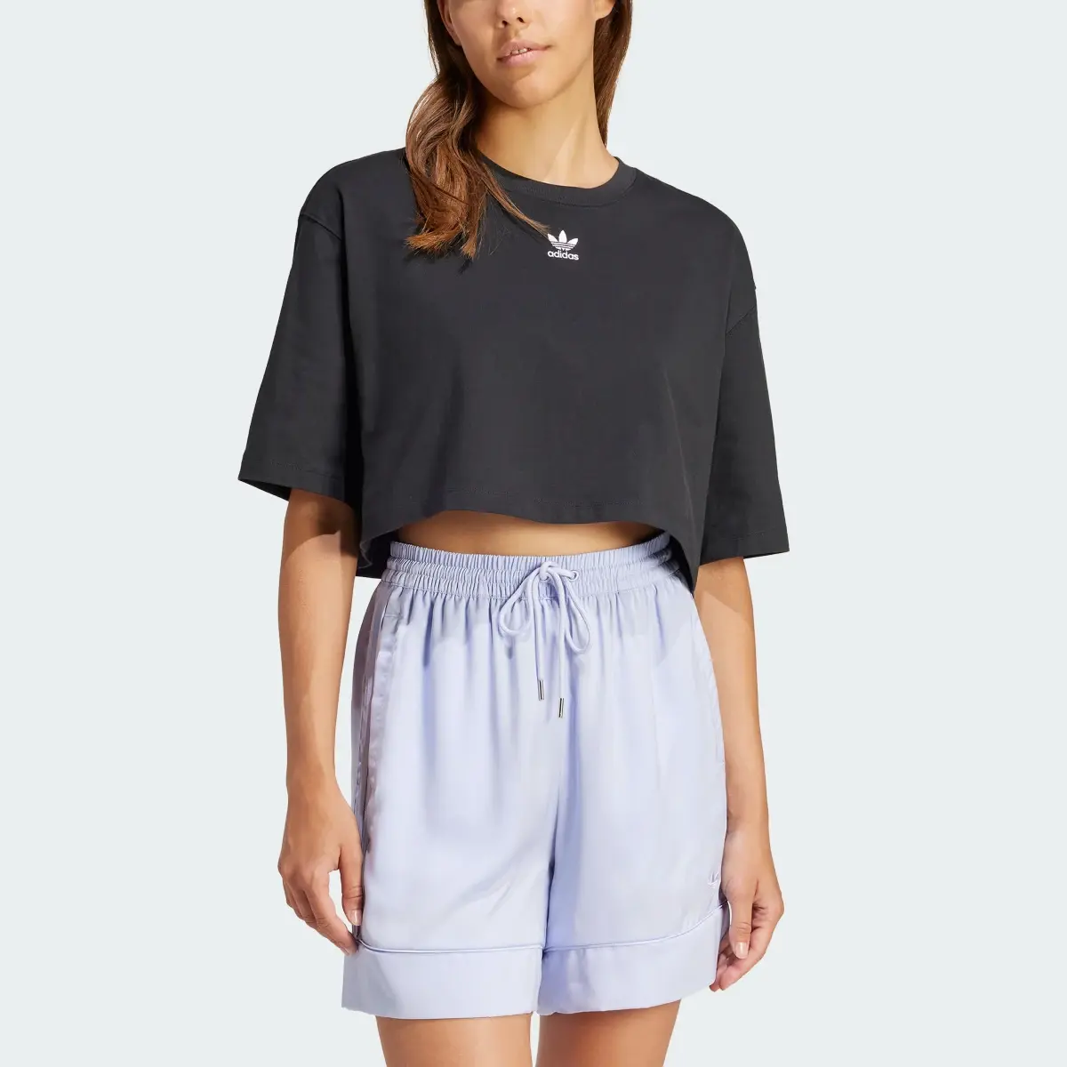 Adidas Essentials Crop Top. 1