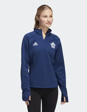 Maple Leafs 22 NHL Fleece 1/4 Zip Sweatshirt