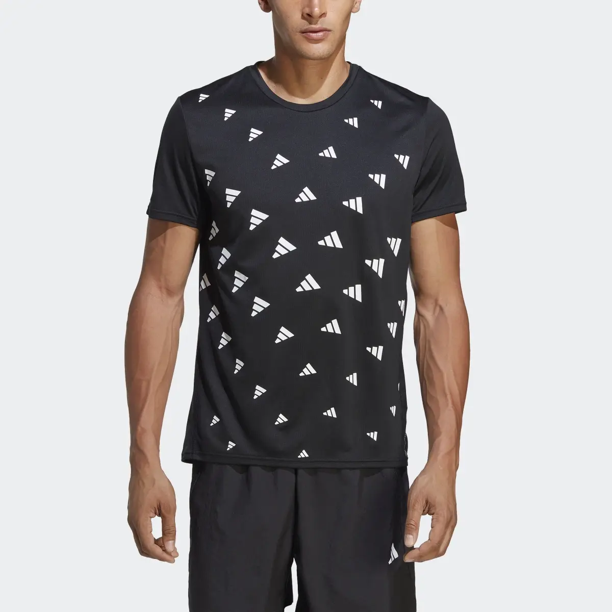 Adidas Playera Brand Love Estampada. 1