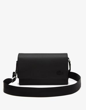 Unisex Chantaco Calfskin Leather Flap Closure Bag