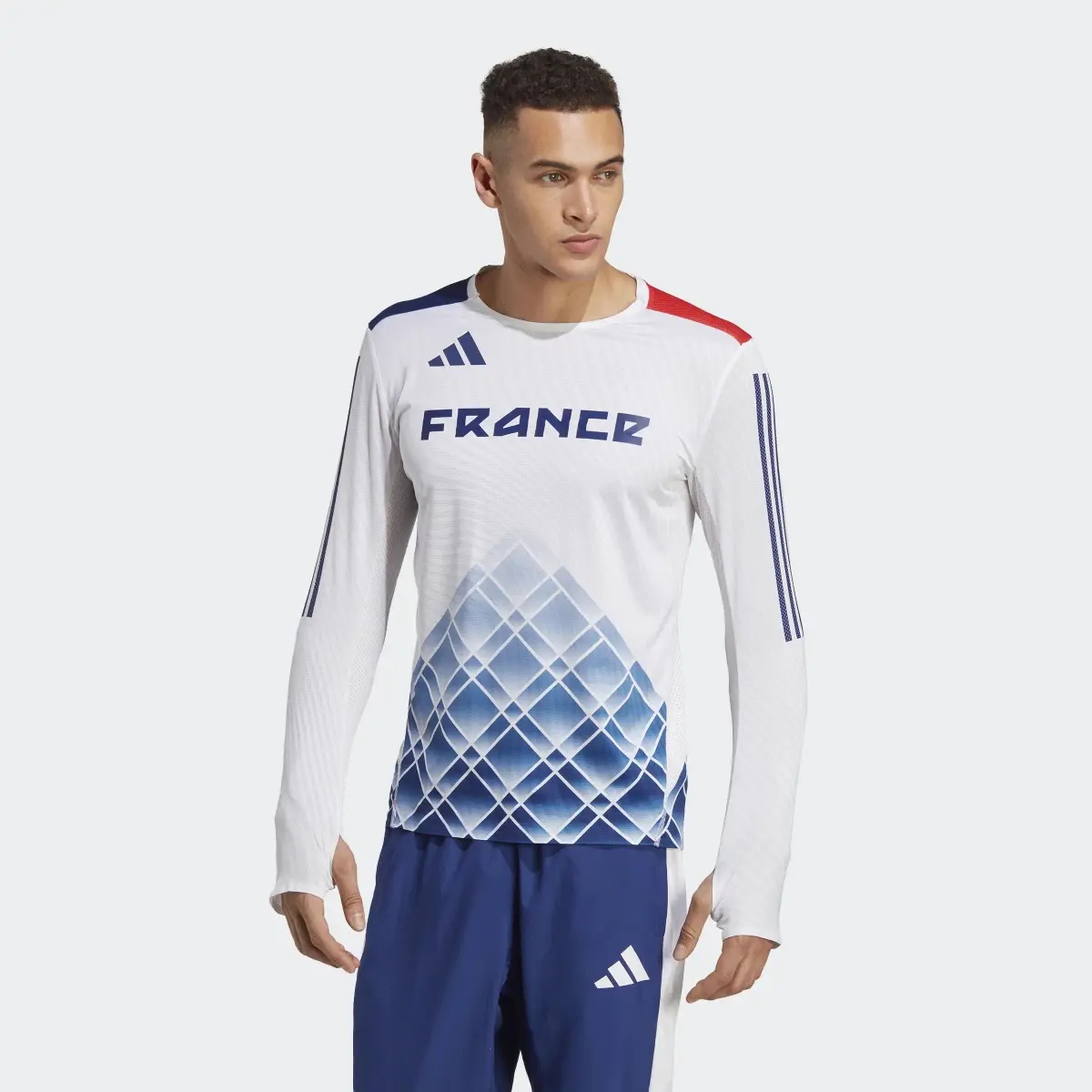 Adidas T-shirt à manches longues Adizero Promo. 2