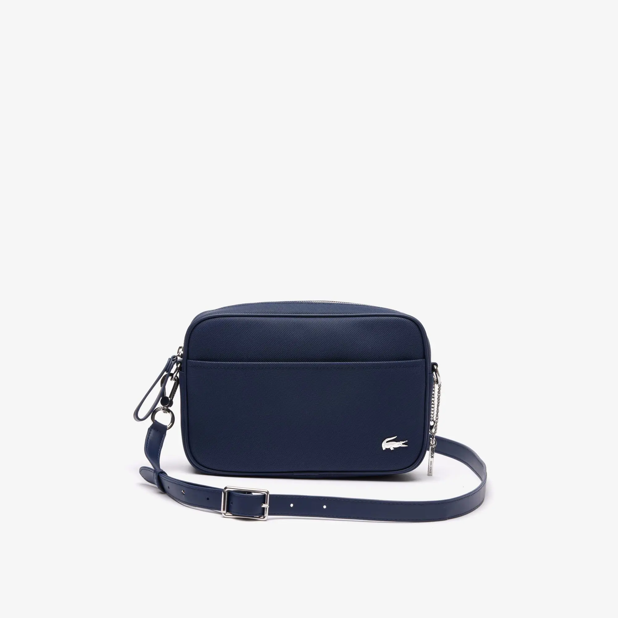 Lacoste Daily Lifestyle Coated Canvas Medium Crossover Purse. 1 Lacoste Daily Lifestyle Coated Canvas Medium Crossover Purse. 1