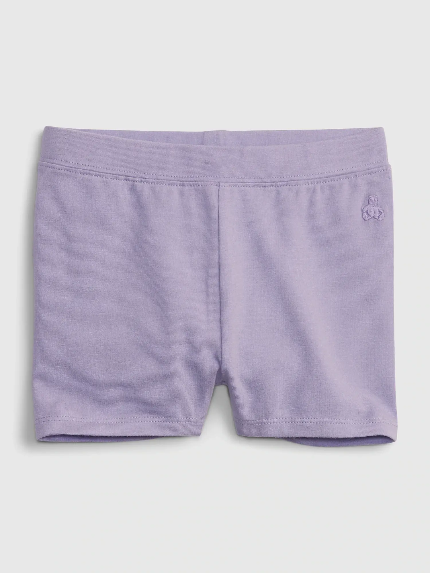 Gap Toddler Organic Cotton Mix & Match Cartwheel Shorts purple. 1