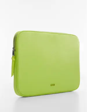 Double-compartment laptop case