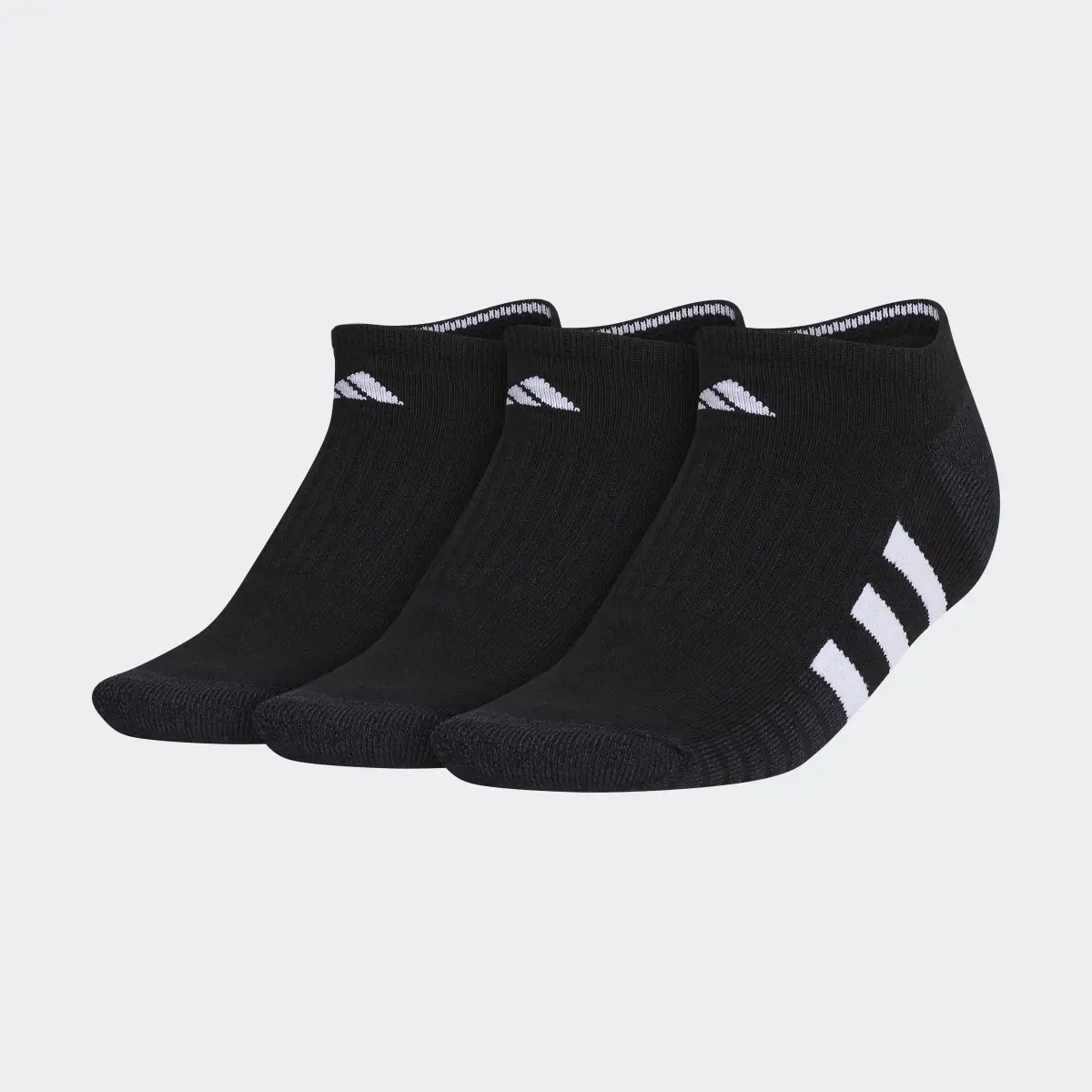 Adidas Cushioned 3 No-Show Socks 3 Pairs. 2