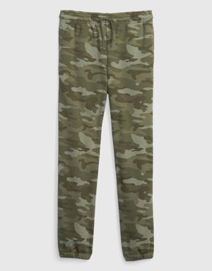 Kids Pull-On Joggers green