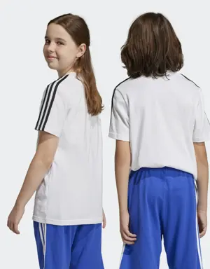 Adidas Essentials 3-Stripes Cotton T-Shirt. 2 Adidas Essentials 3-Stripes Cotton T-Shirt. 2