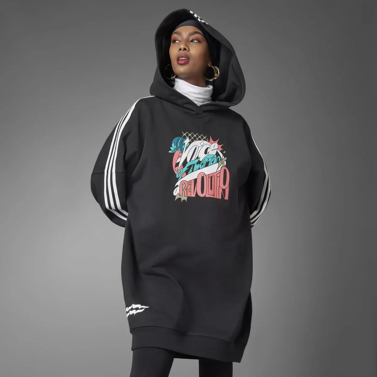 Adidas Always Original Hoodie Dress. 1