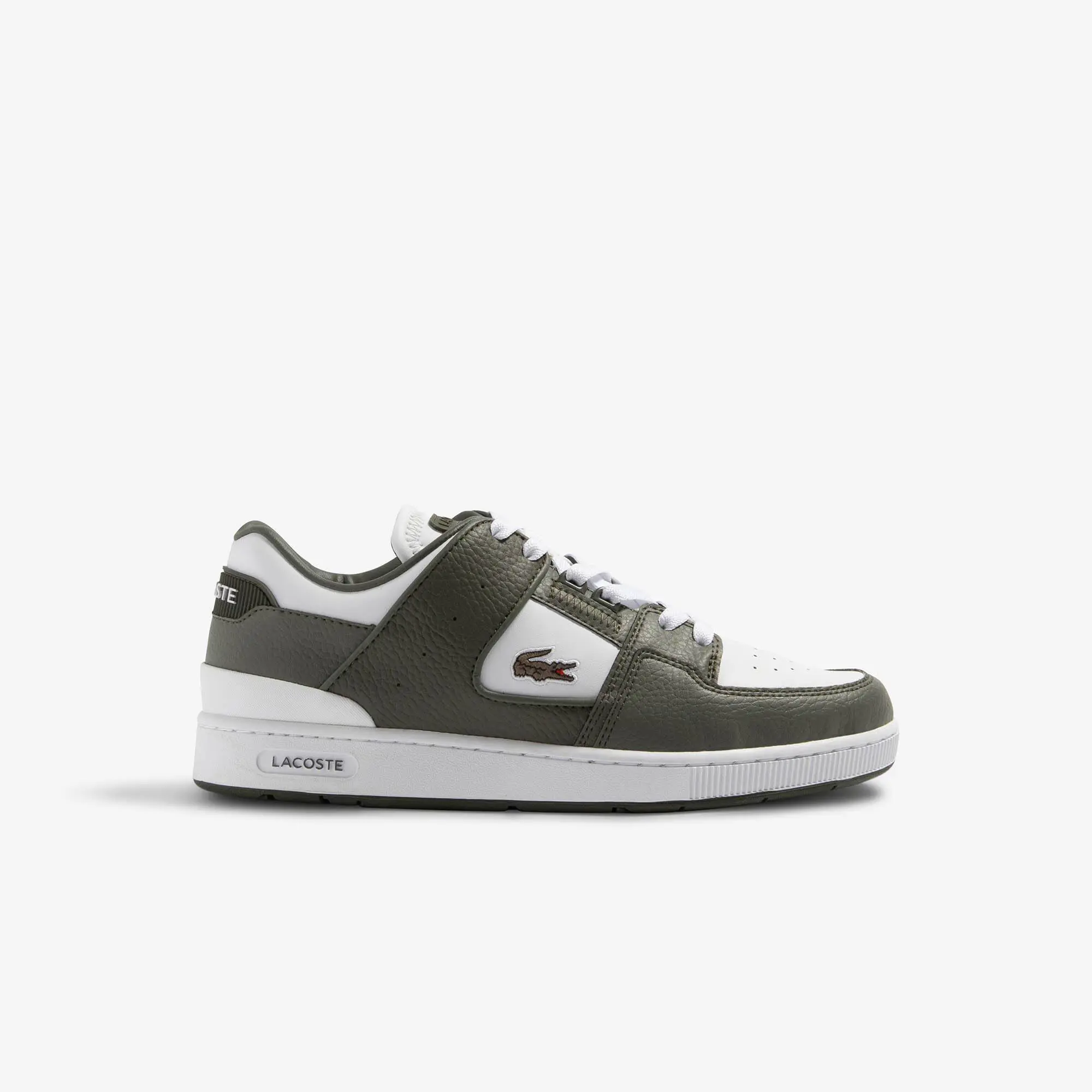 Lacoste Sneakers da uomo in pelle con occhielli Court Cage. 1