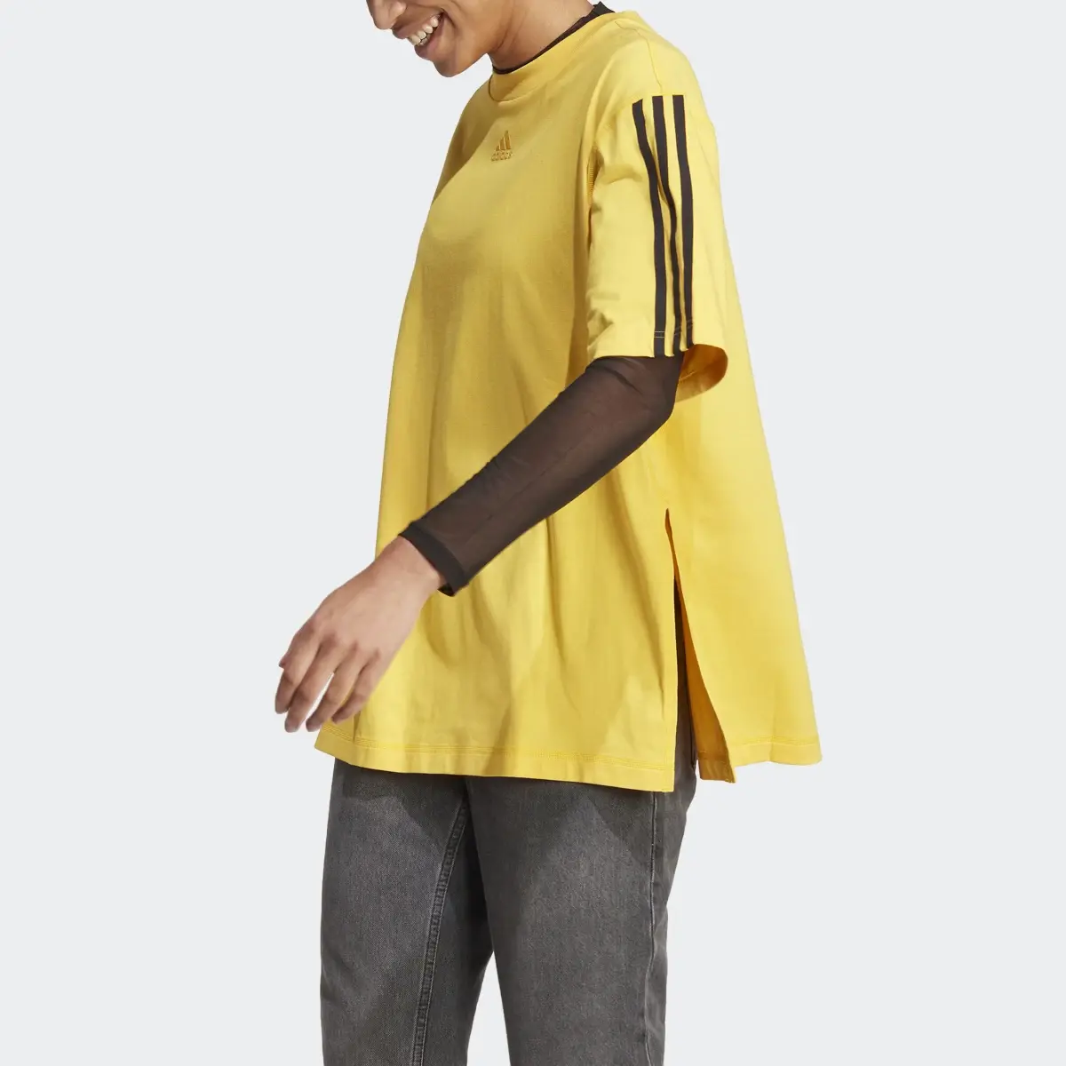 Adidas Dance Oversized Tee. 1