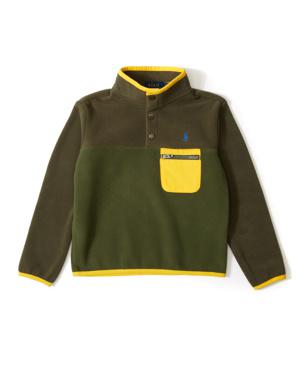 Colorblocked Logo Detaylı Erkek Çocuk Sweatshirt