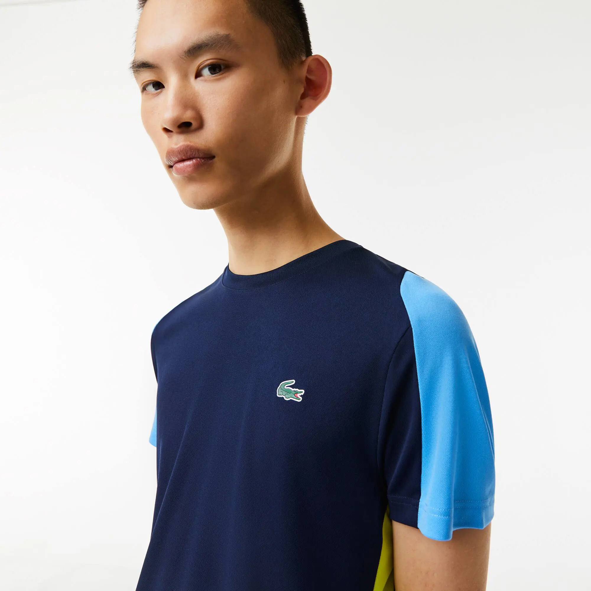 Lacoste T-shirt homme Tennis Lacoste SPORT avec imprimé crocodile. 1