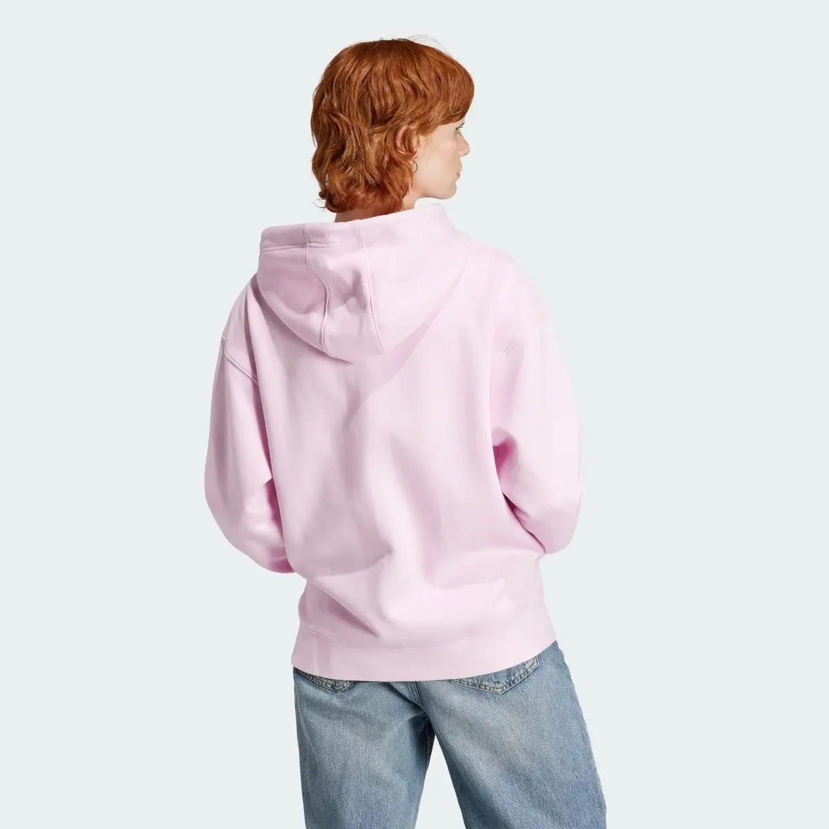Adidas Veste à capuche entièrement zippée Essentials Boyfriend. 3