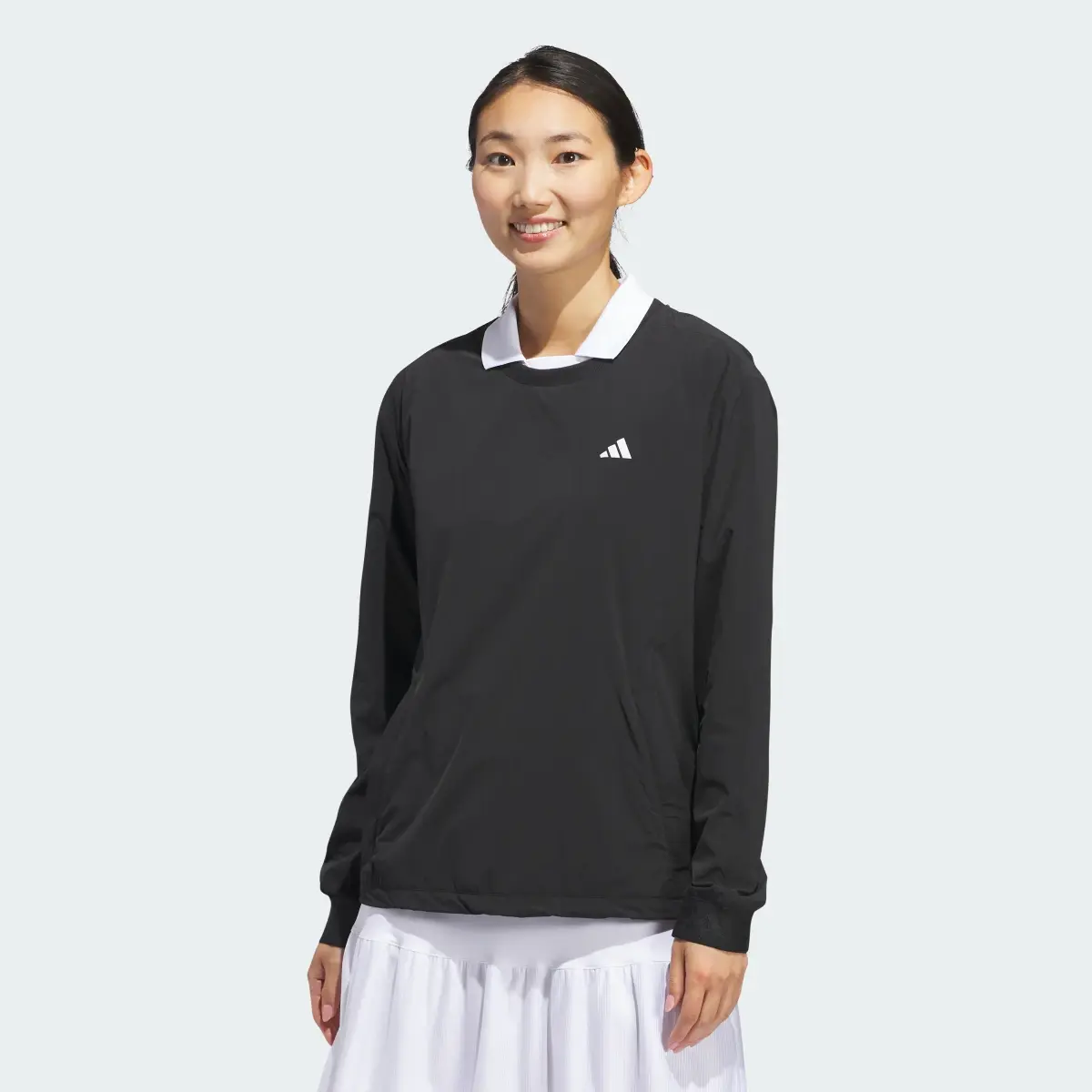 Adidas Ultimate365 Tour WIND.RDY Pullover Sweatshirt. 2