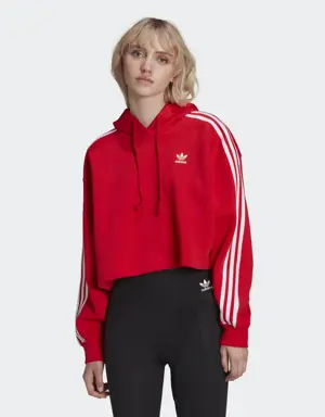 Adidas Adicolor Classics Crop Hoodie. 2