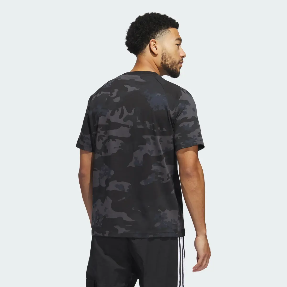 Adidas T-shirt Camo Trefoil. 3