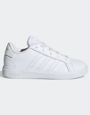 Adidas Grand Court Lifestyle Tennis Lace-Up Shoes. 2