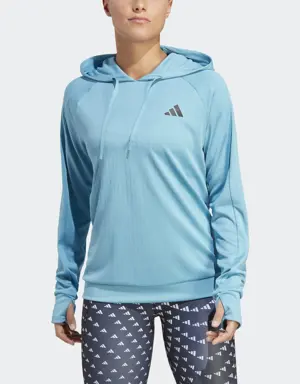 Adidas Sweat-shirt à capuche de running Made to be Remade