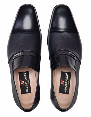 Siyah Klasik Loafer Erkek Ayakkabı -11834-