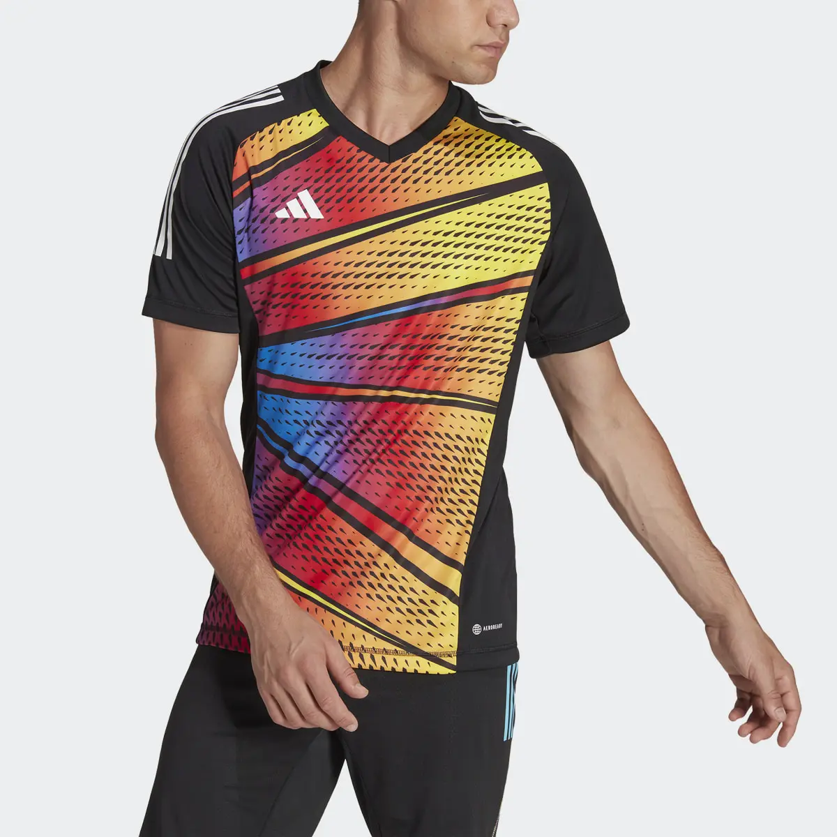 Adidas Tiro 23 Pro Short Sleeve Graphic Jersey. 1