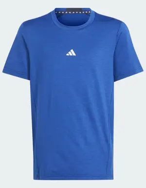 Adidas T-shirt de training chiné AEROREADY Enfants
