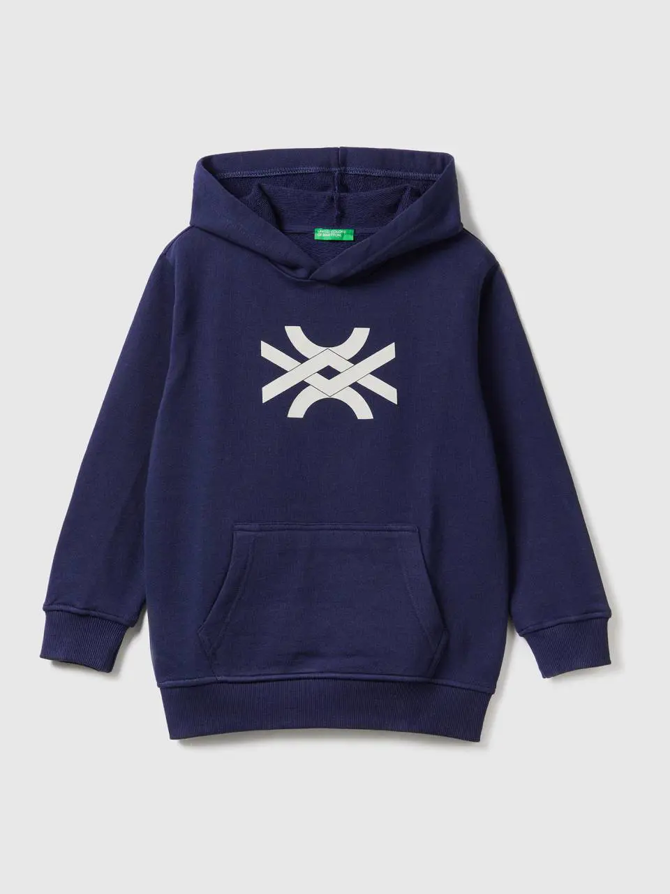 Benetton hoodie with logo. 1