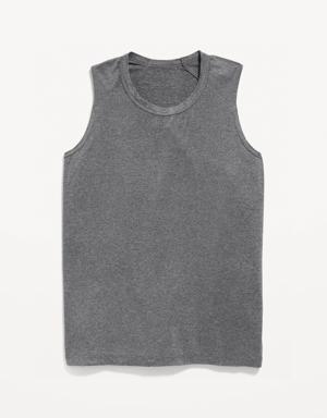 Old Navy Cloud 94 Soft Go-Dry Cool Performance Tank for Boys gray