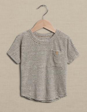 Linen T-Shirt for Baby + Toddler multi