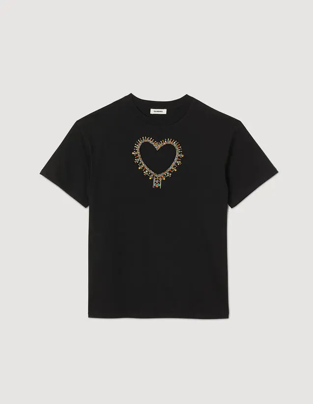 Sandro Heart T-shirt. 2