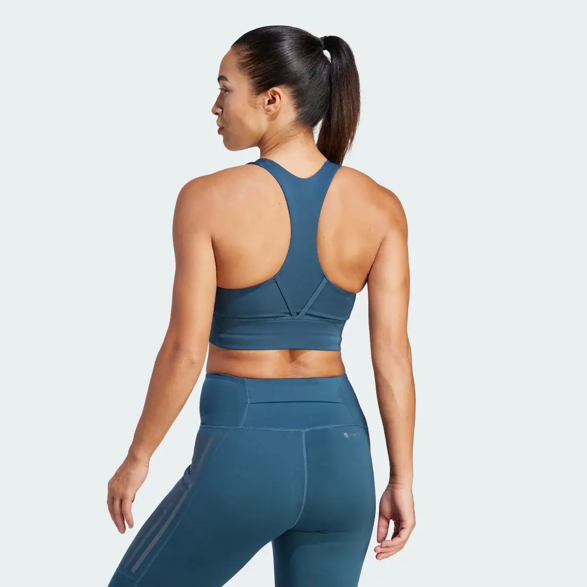 Adidas Brassière de running à poches Maintien moyen. 3