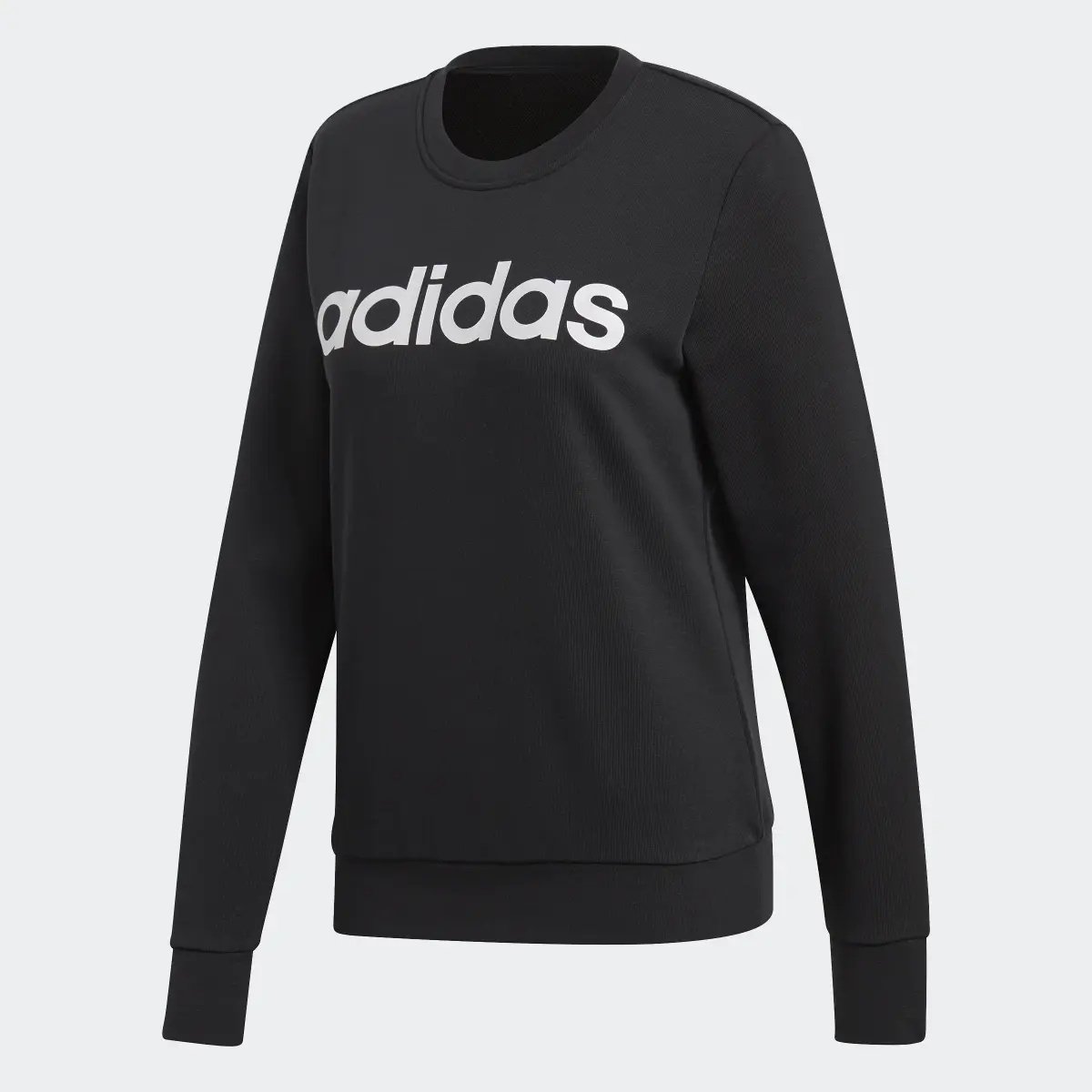 Adidas Essentials Linear Sweatshirt. 1