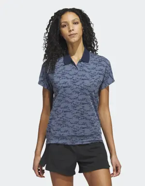 Go-To Printed Golf Polo Shirt