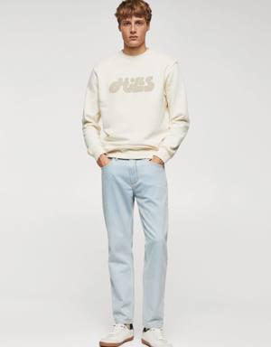 Sweater coton message