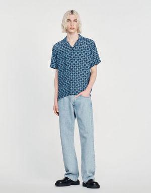 Flowing short-sleeved shirt Login to add to Wish list