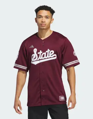 Mississippi State Reverse Retro Replica Baseball Jersey