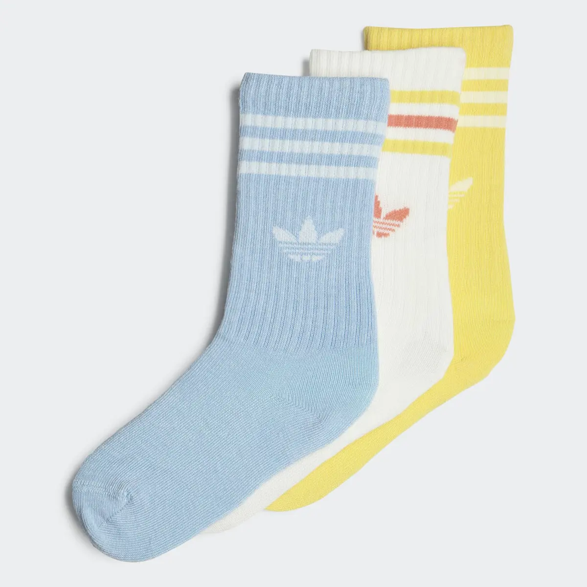 Adidas Crew Socks 3 Pairs. 2