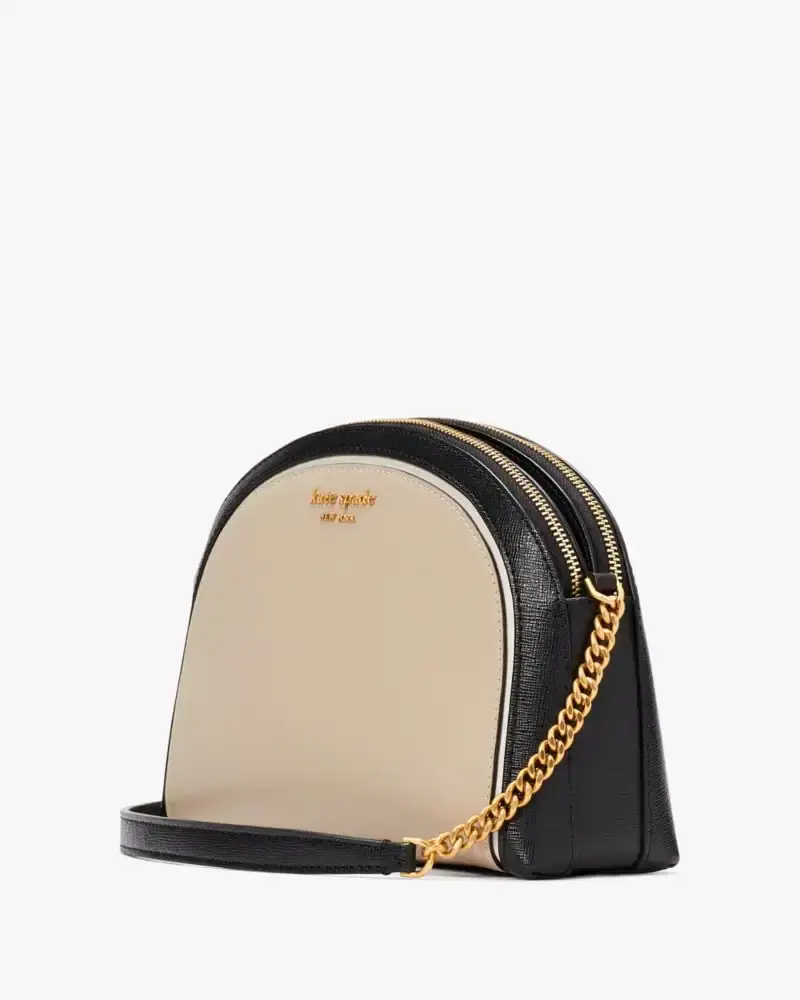 Kate Spade Morgan Colorblocked Double-zip Dome Crossbody. 3