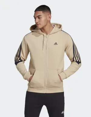 Adidas Future Icons 3-Stripes Full-Zip Hoodie. 2 Adidas Future Icons 3-Stripes Full-Zip Hoodie. 2