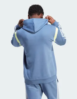 Adidas Colourblock Hooded Sweatshirt. 3 Adidas Colourblock Hooded Sweatshirt. 3