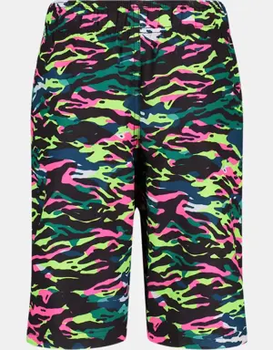 Toddler Boys' UA Pop Tiger Swim Volley Shorts