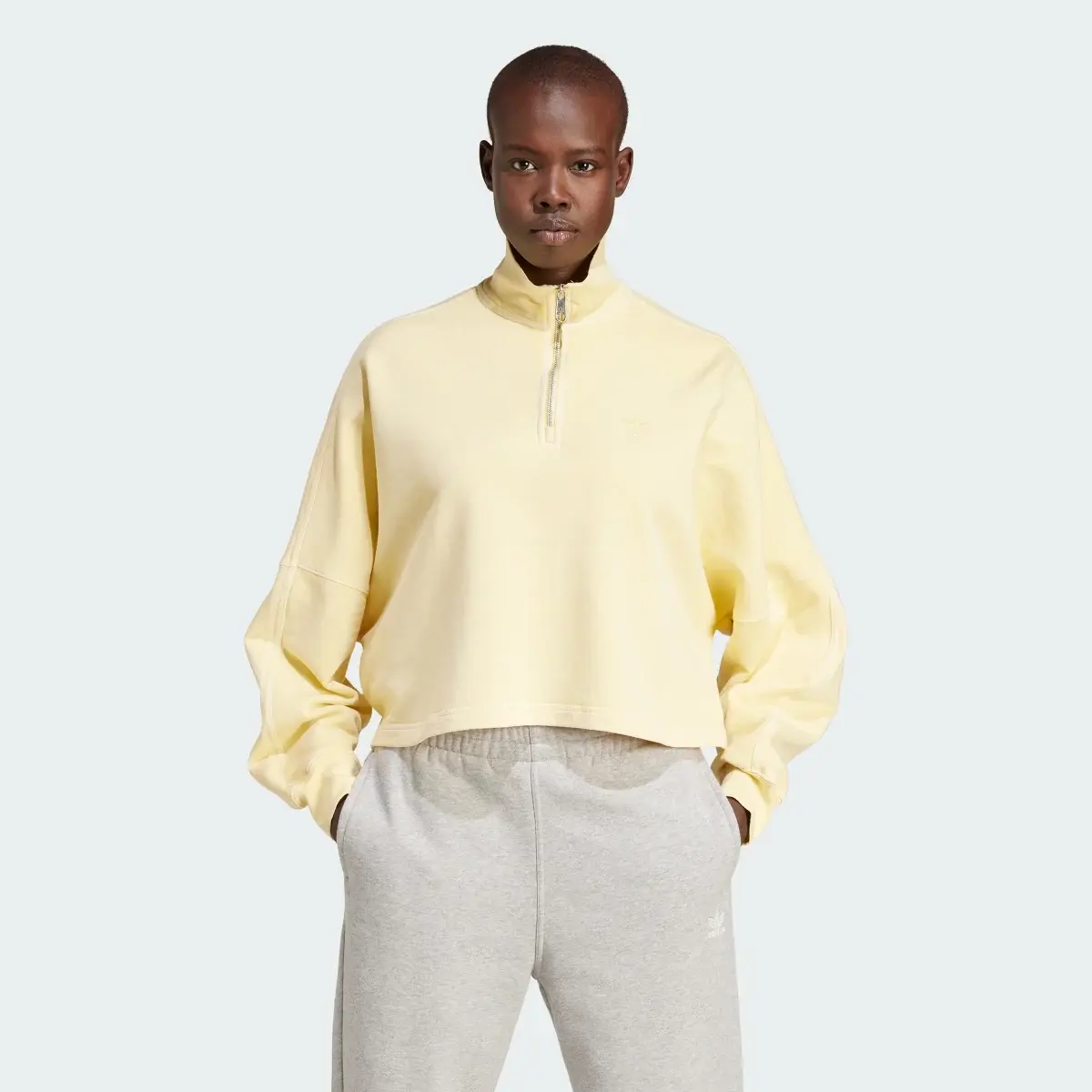 Adidas Essentials+ Sweatshirt. 2