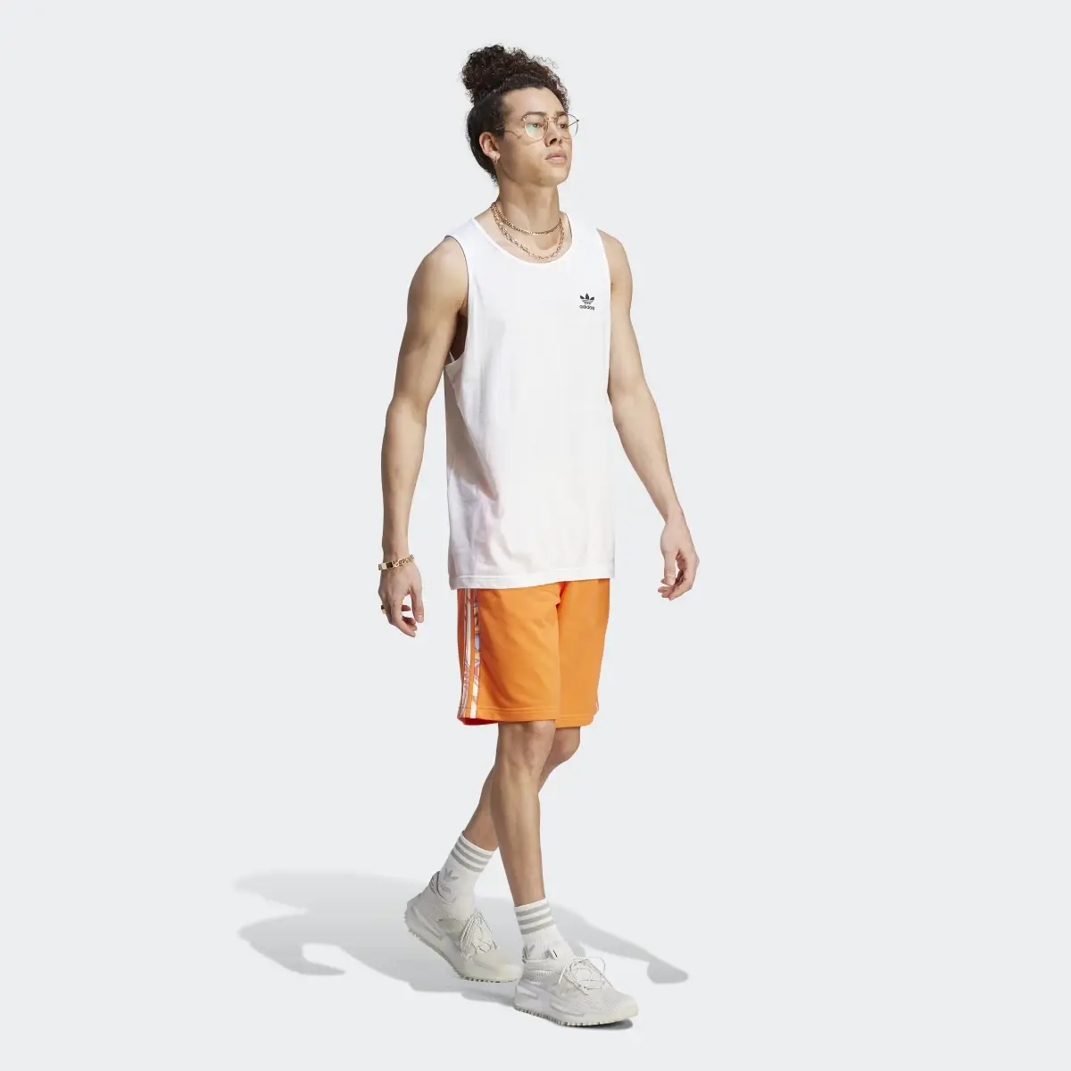 Adidas Summer Splash Stripes Shorts. 3