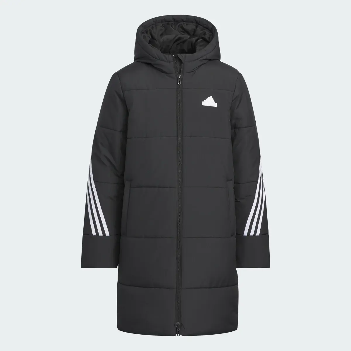 Adidas 3-Streifen Padded Jacke. 1