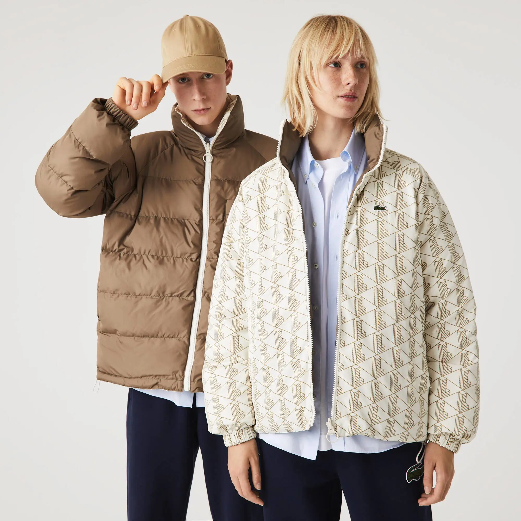Lacoste Unisex Water-Repellent Jacket. 1