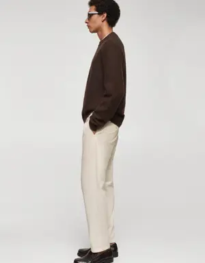Pantalon chino coton 