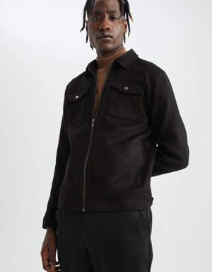 Slim Fit Polo Yaka Mont