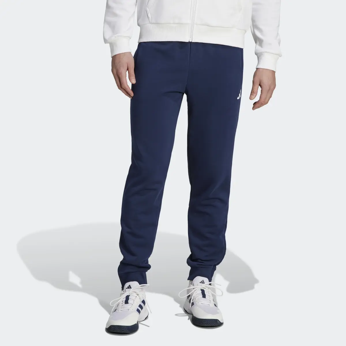 Adidas Club Teamwear Graphic Tennis Joggers. 1